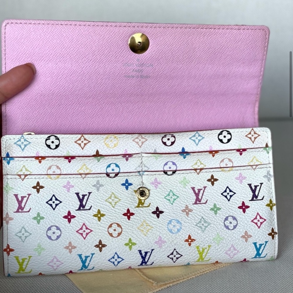 Louis Vuitton Sarah multicolor Wallet - Picture 6 of 15